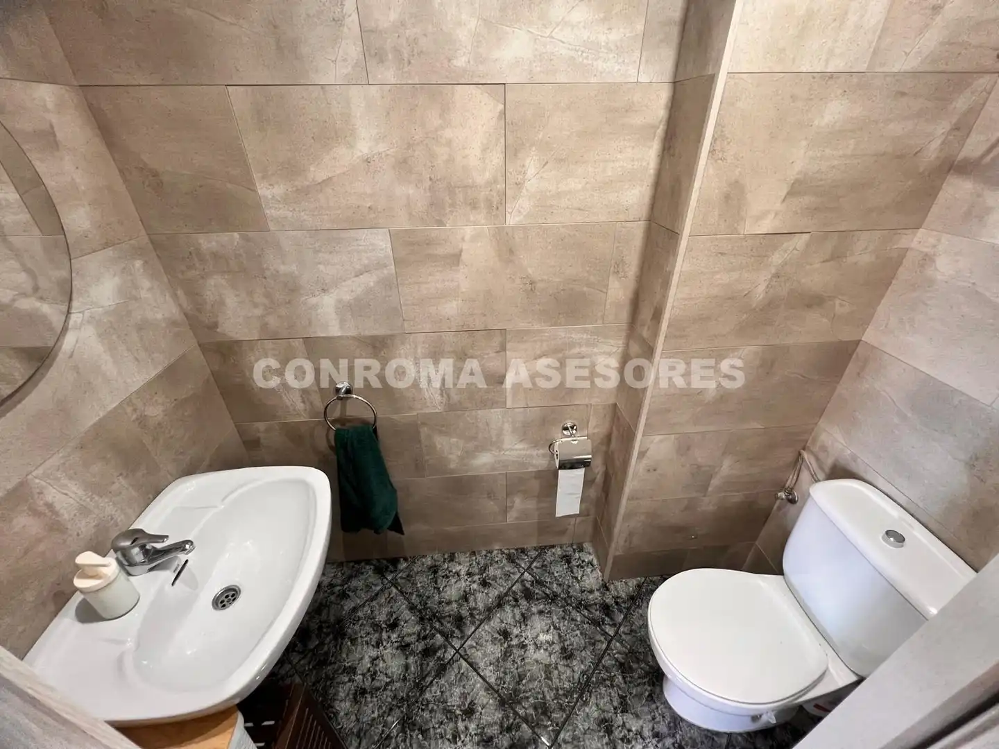 Badezimmer von Wohnung zum Verkauf in Malgrat de Mar mit Klimaanlage, Heizung und Terrasse