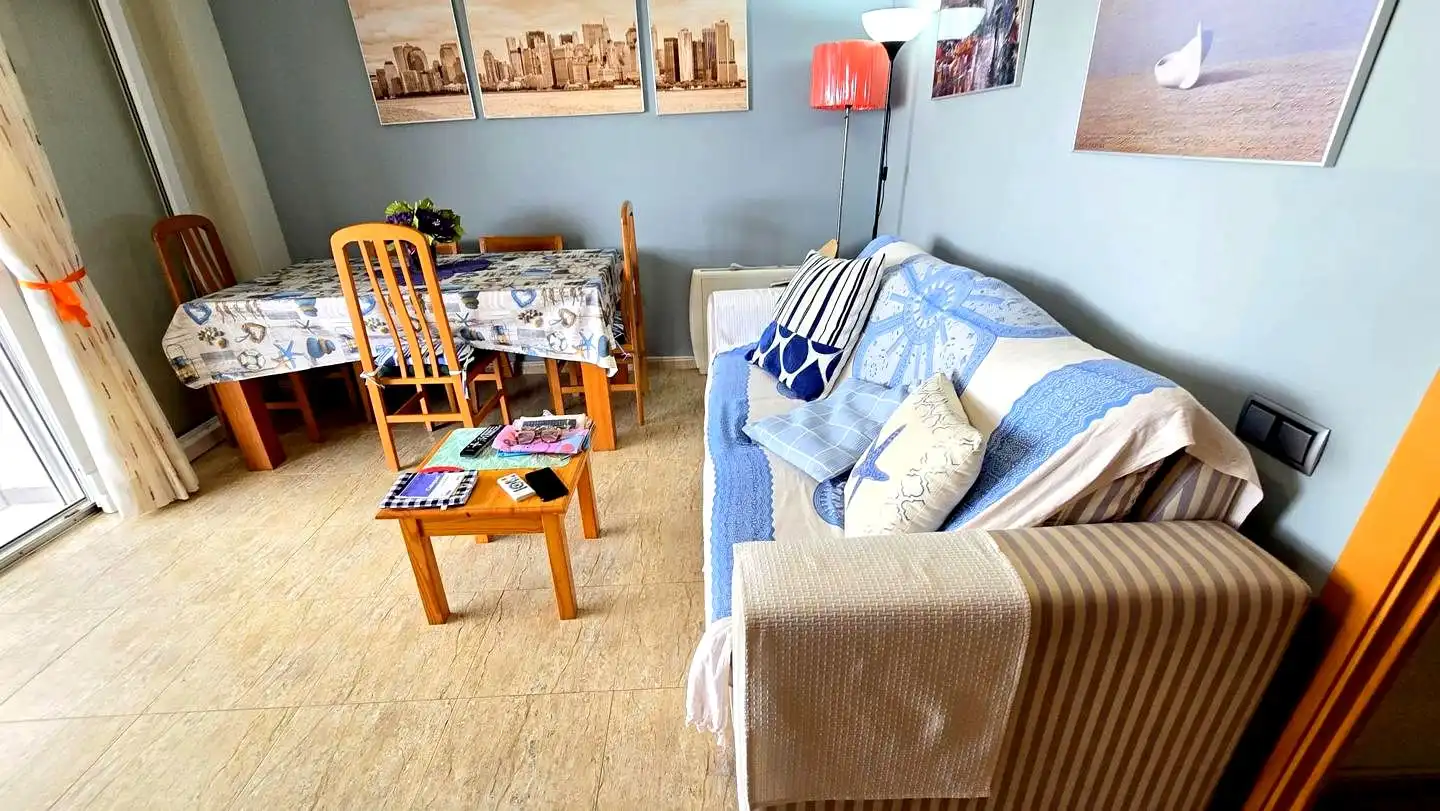 Wohnzimmer von Wohnungen zur Miete in Gandia mit Terrasse und Möbliert