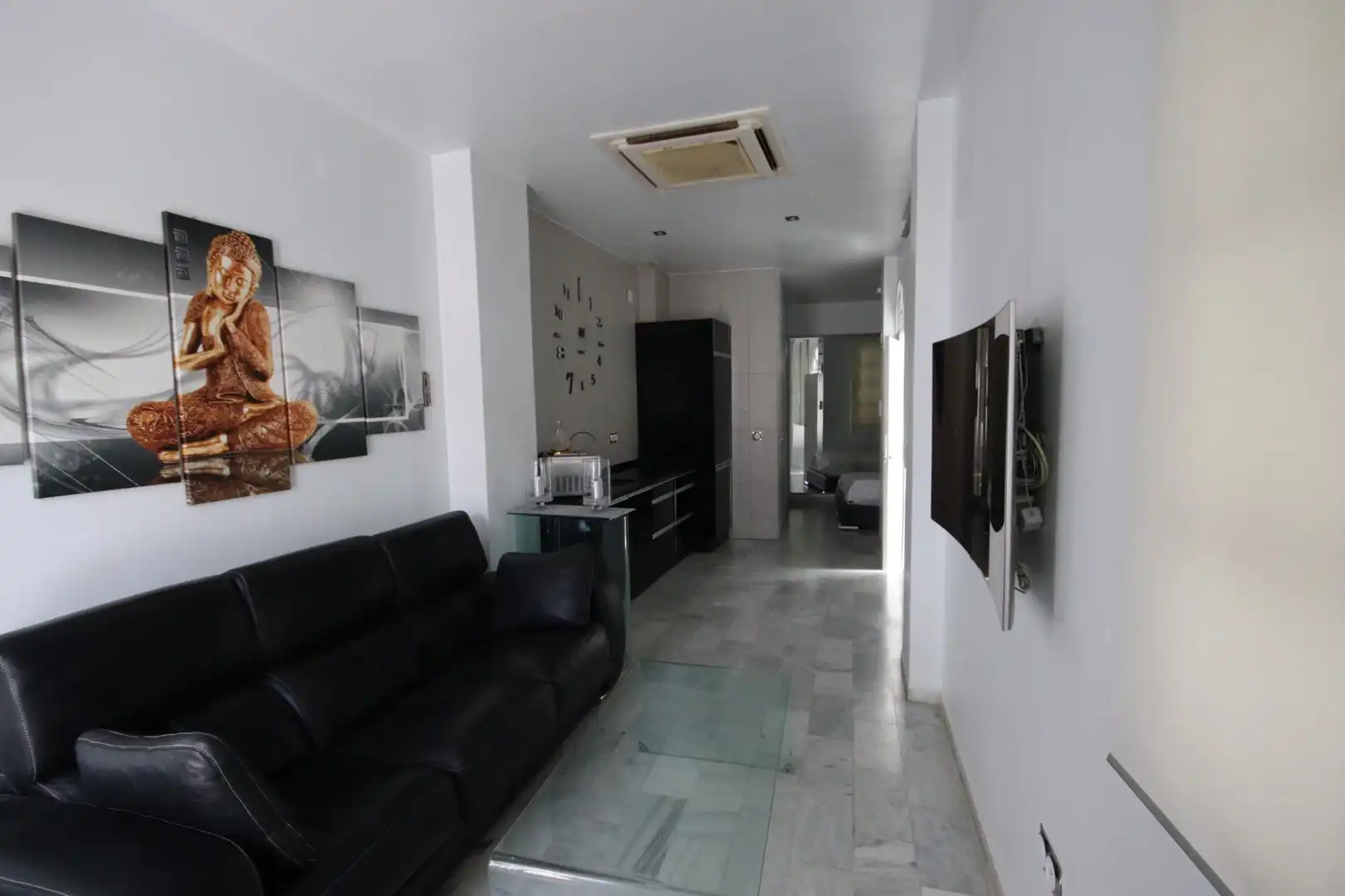 Sala de estar de Ático en venta en Sevilla con Aire acondicionado y Terraza