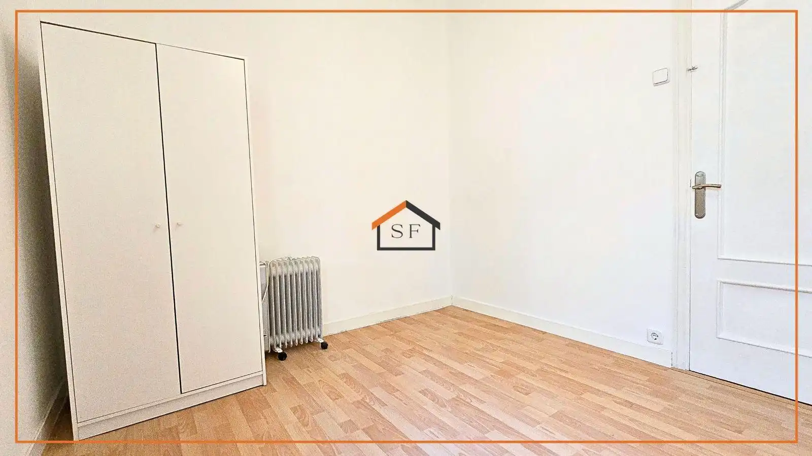 Schlafzimmer von Wohnung zur Miete in Madrid mit Klimaanlage, Heizung und Parkett