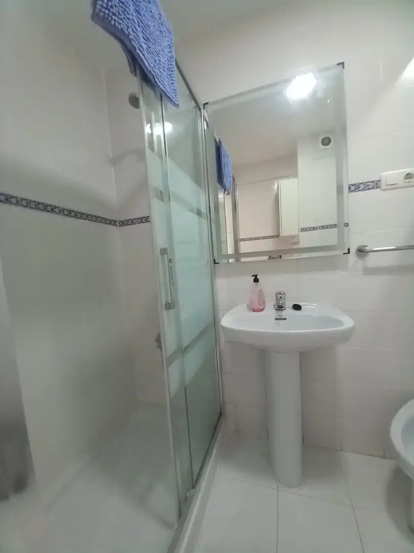 Baño de Piso de alquiler en Málaga con Aire acondicionado, Amueblado y Horno