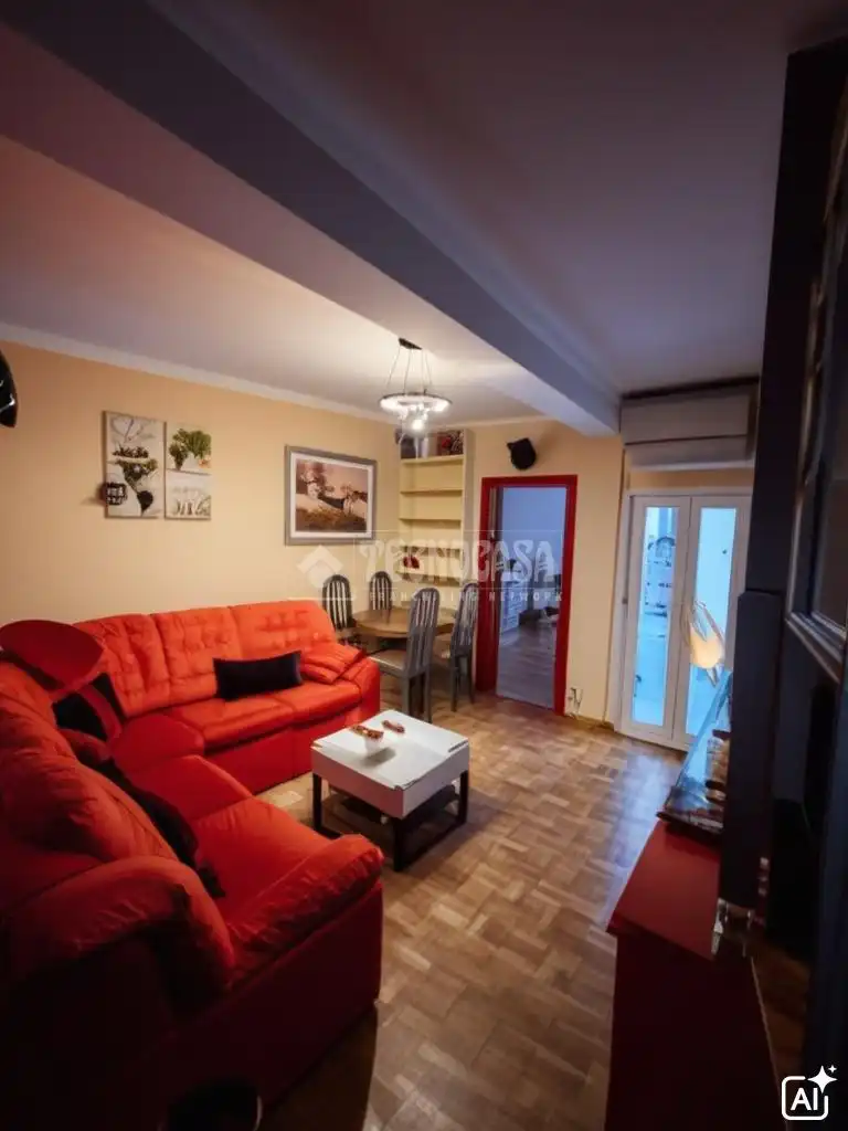 Wohnzimmer von Wohnung zum Verkauf in Madrid mit Klimaanlage, Heizung und Terrasse