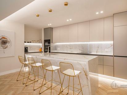 Kitchen of Flat for sale in  Madrid Capital  with Air Conditioner, Heating and Terrace