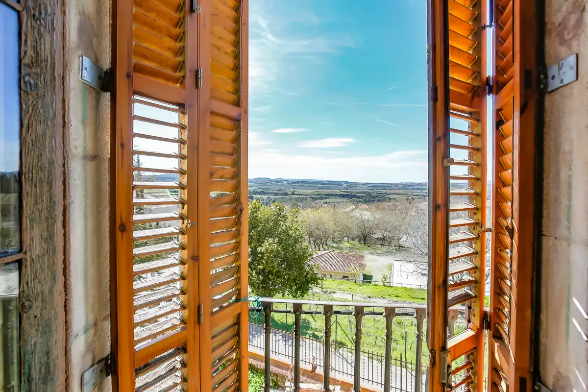 Terrasse von Country house zum Verkauf in Subirats mit Privatgarten und Balkon