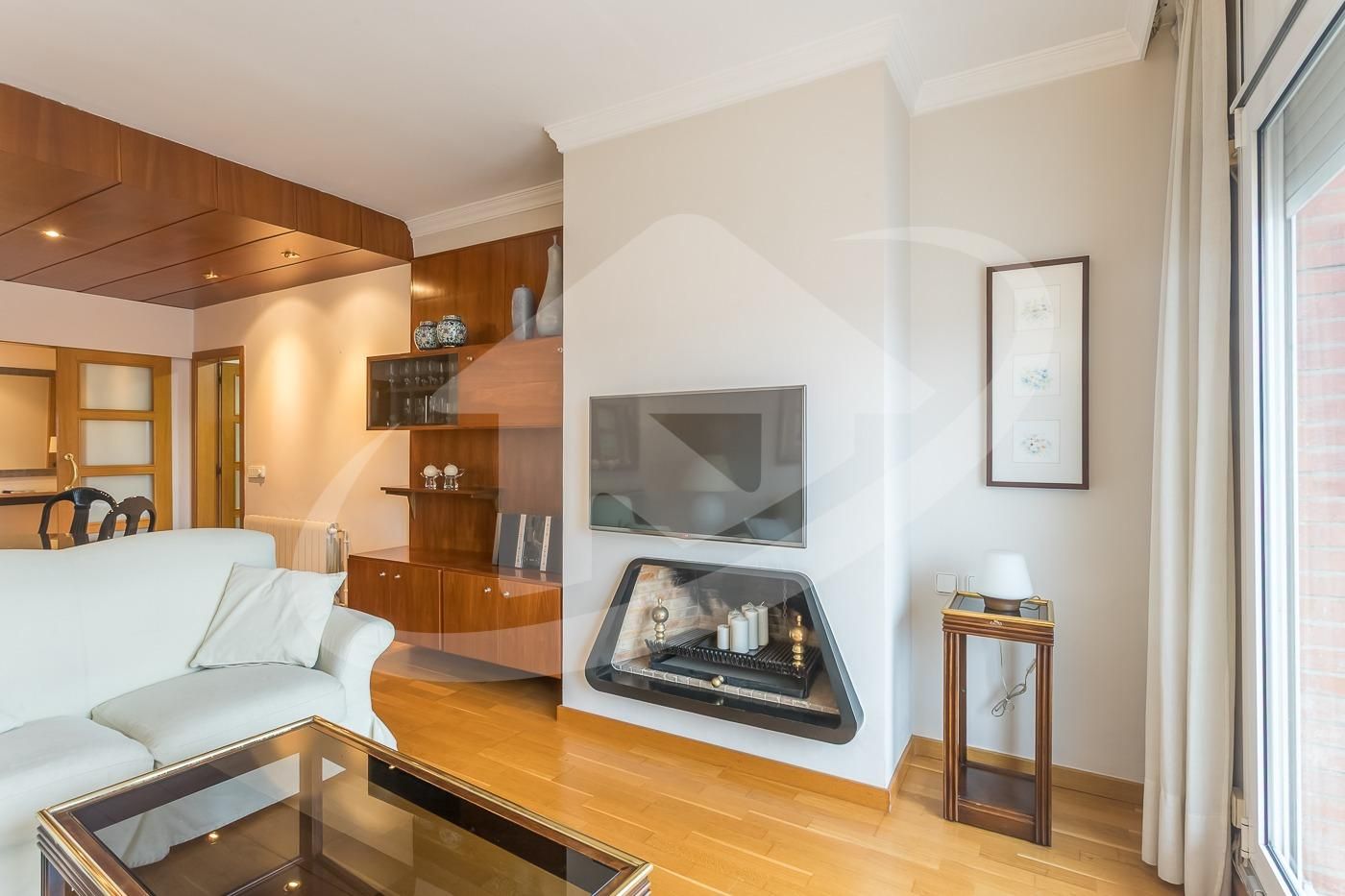 Sala d'estar de Pis en venda en Sabadell amb Calefacció, Terrassa i Balcó