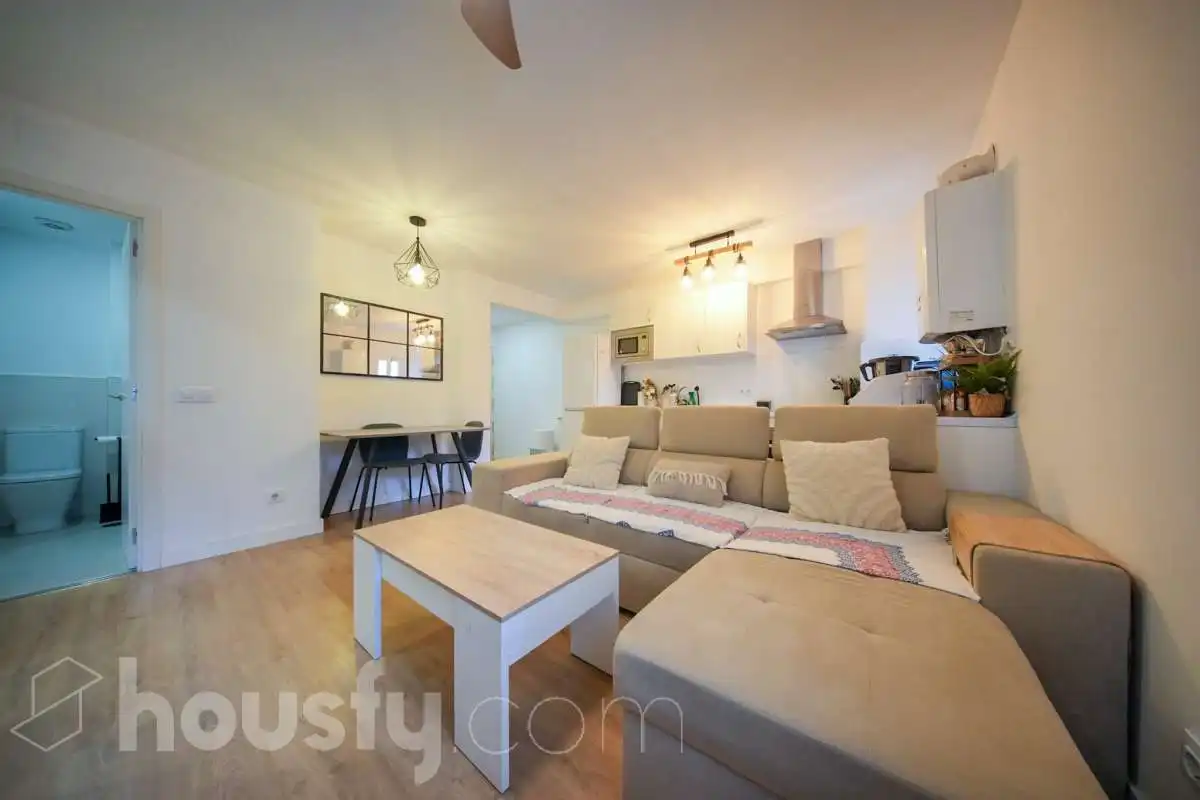 Sala de estar de Piso en venta en Madrid con Aire acondicionado, Calefacción y Parquet