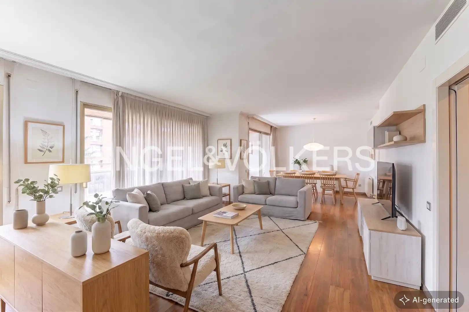 Exterior view of Flat for sale in Barcelona  with Air Conditioner, Heating and Private garden