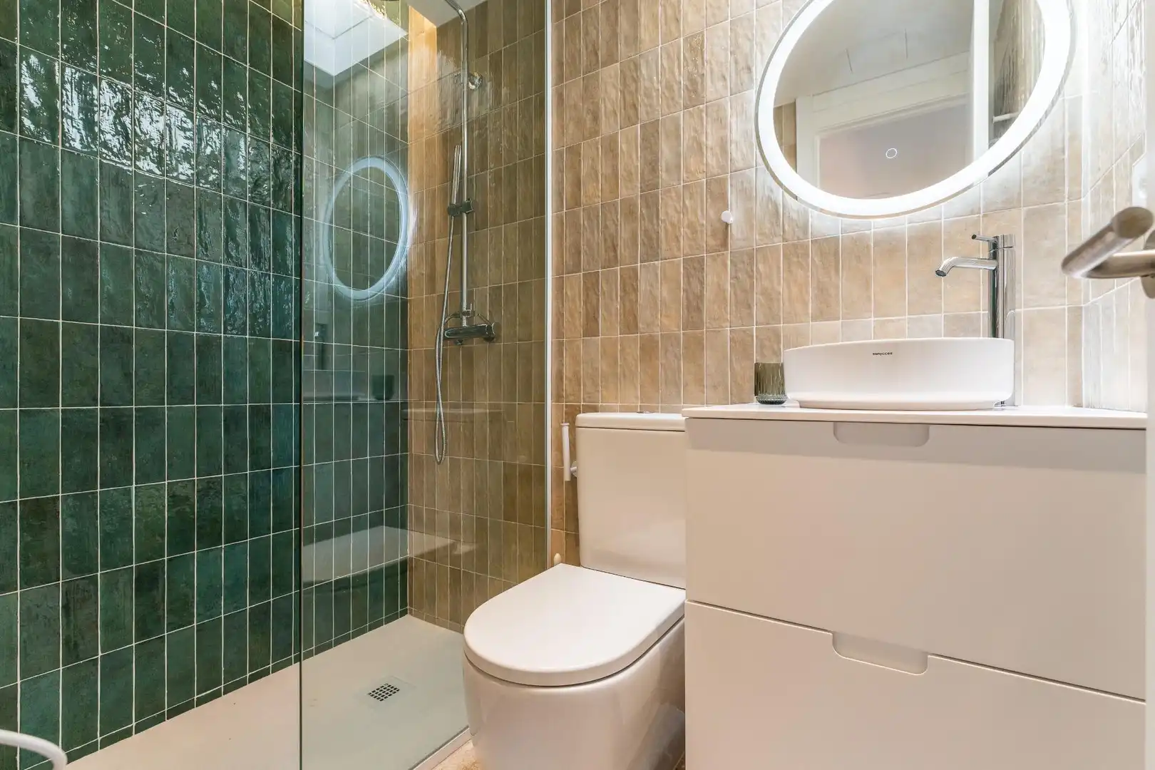 Baño de Casa o chalet de alquiler en Cambrils con Aire acondicionado, Terraza y Amueblado
