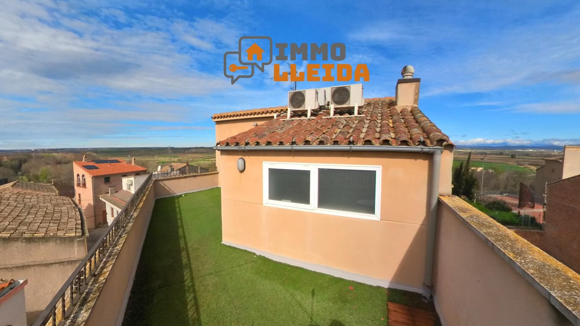 Exterior view of Flat for sale in Térmens  with Heating, Terrace and Storage room