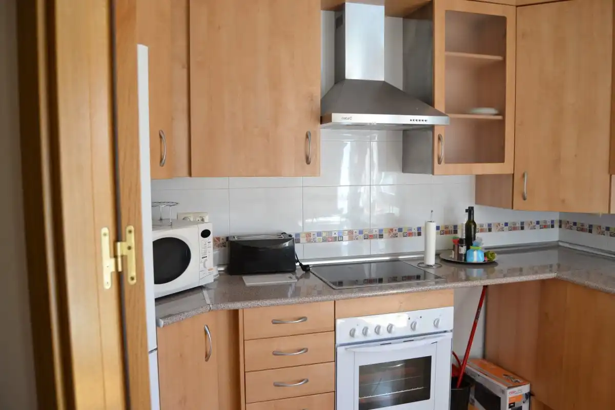 Kitchen of Flat for sale in Béjar  with Heating, Parquet flooring and Furnished