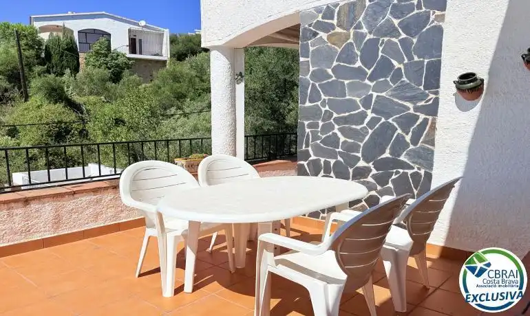 Terrace of Houses for sale in Roses  with Private garden, Terrace and TV