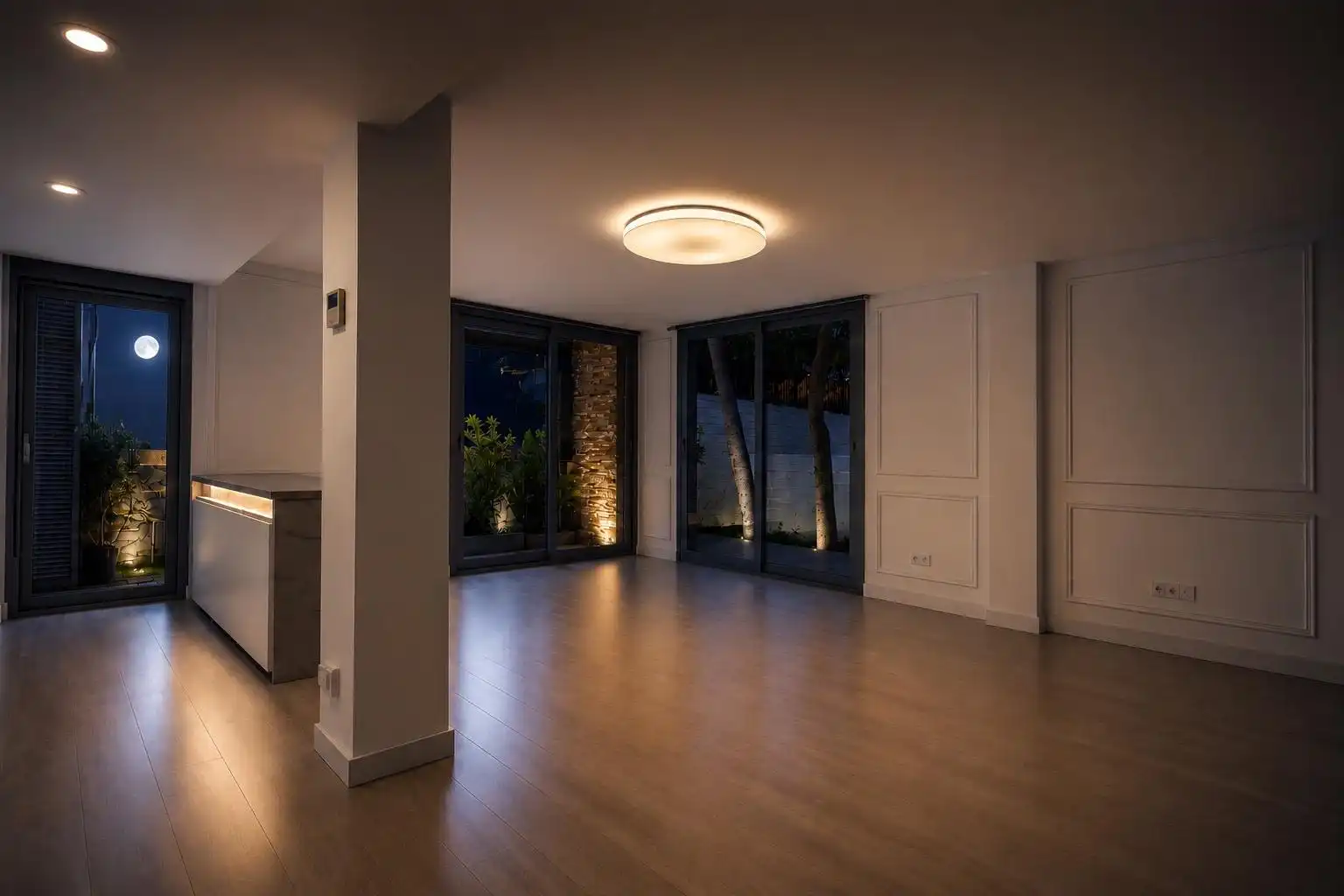 Sala de estar de Planta baja en venta en Calvià con Aire acondicionado, Calefacción y Jardín privado