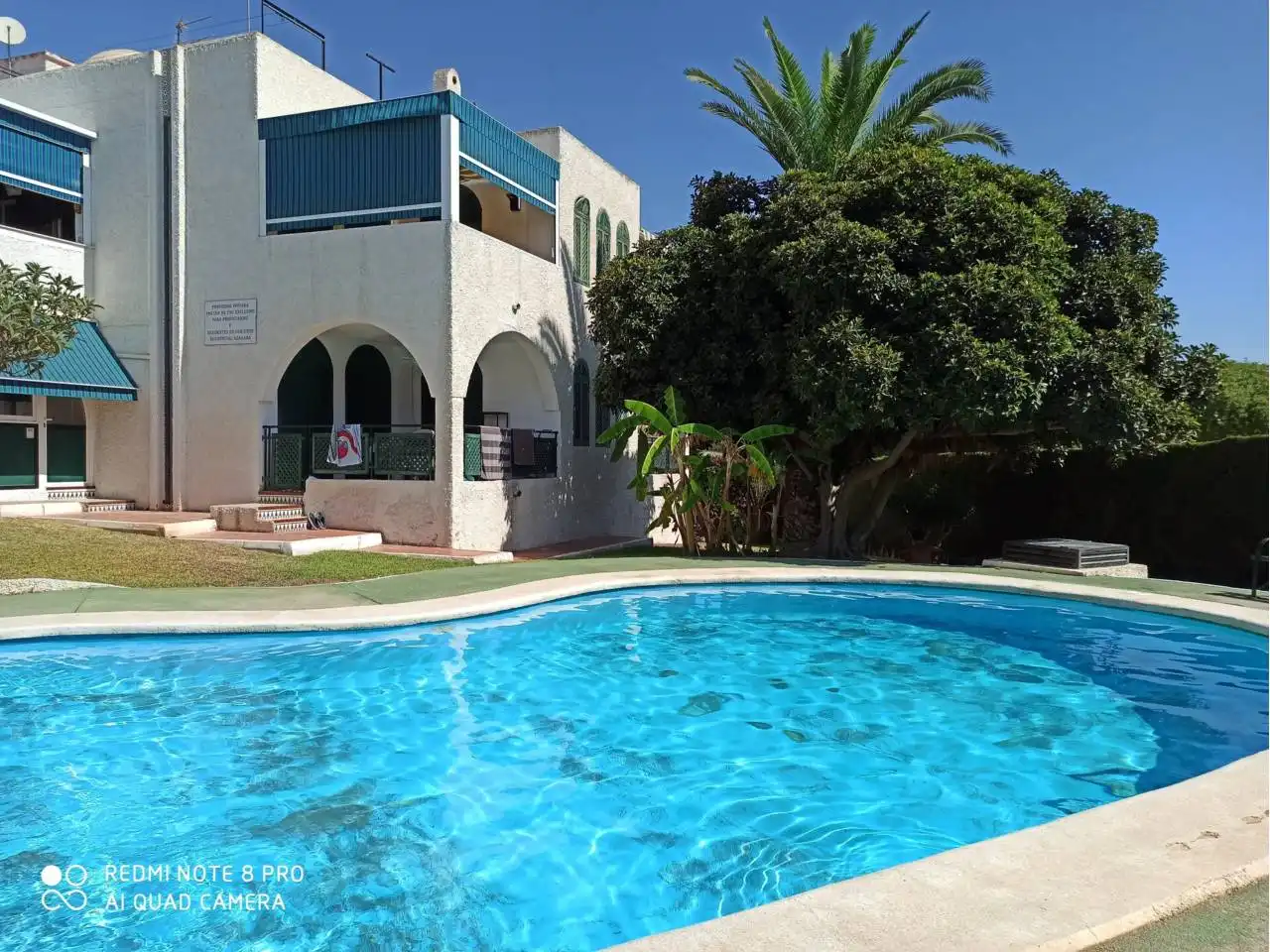Piscina de Piso de alquiler en Mazarrón con Aire acondicionado, Calefacción y Terraza