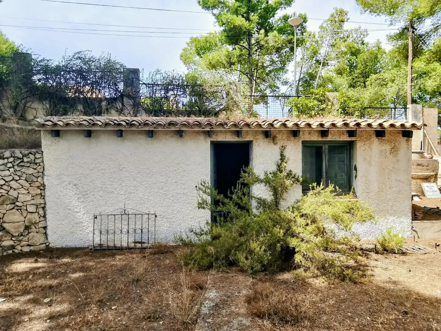 Vista exterior de Finca rústica en venta en Tibi con Jardín privado y Terraza