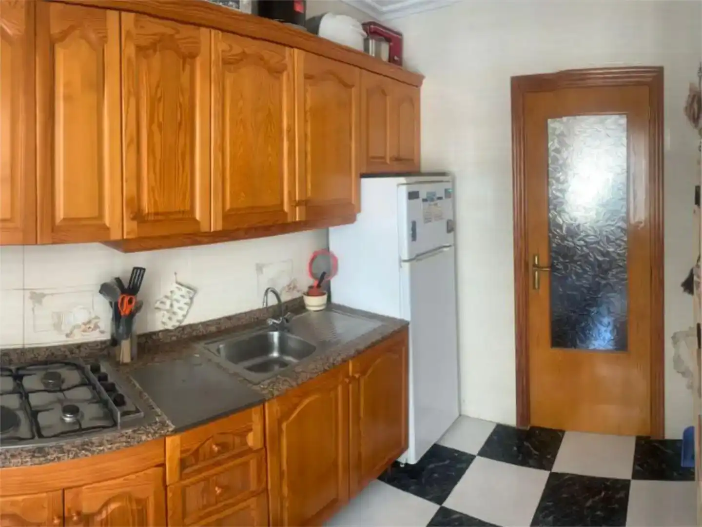 Cocina de Dúplex de alquiler en San Pedro del Pinatar con Amueblado y Balcón