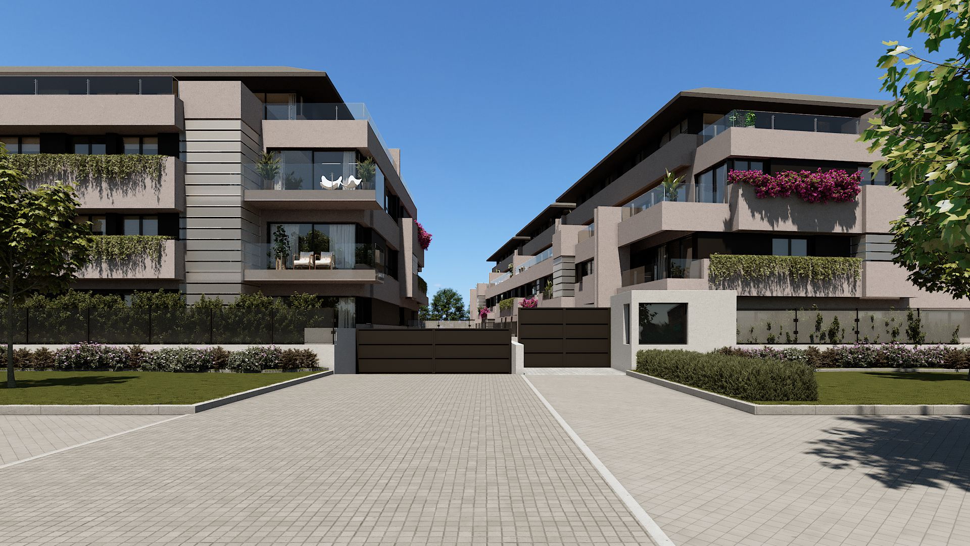 Exterior view of Flat for sale in Colmenar Viejo  with Air Conditioner, Terrace and Storage room