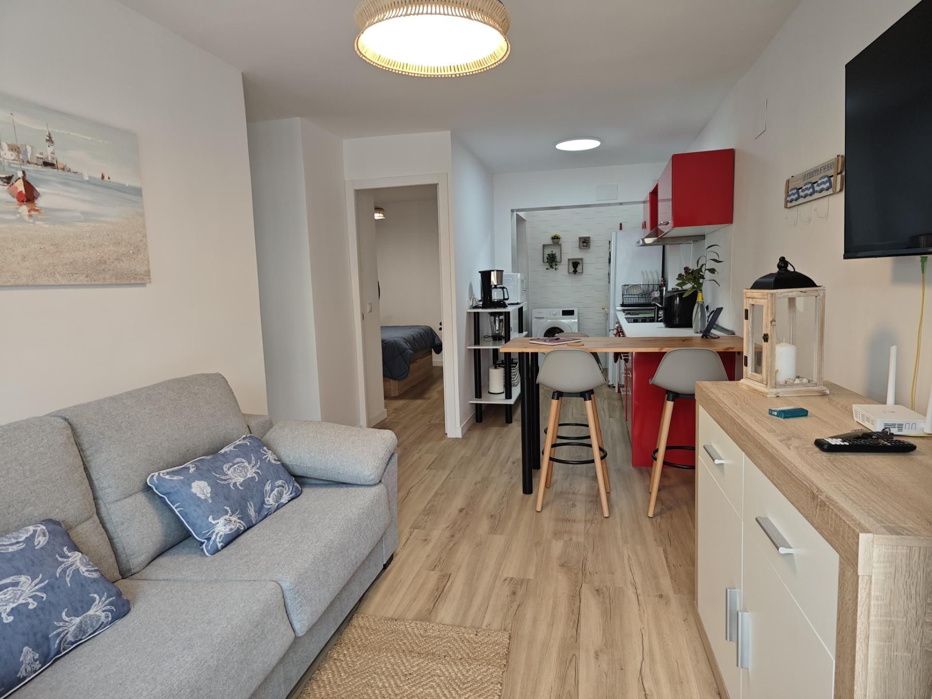 Living room of Single-family semi-detached to rent in Santa Pola  with Terrace