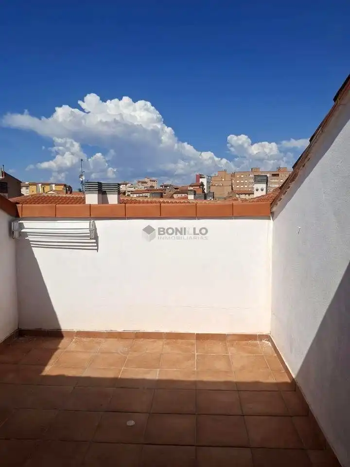 Terrace of Duplexes for rent in Teruel  with Air Conditioner, Heating and Parquet flooring