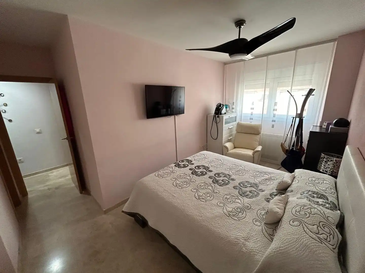Bedroom of Flat for sale in Ciudad Real  with Air Conditioner, Heating and Terrace