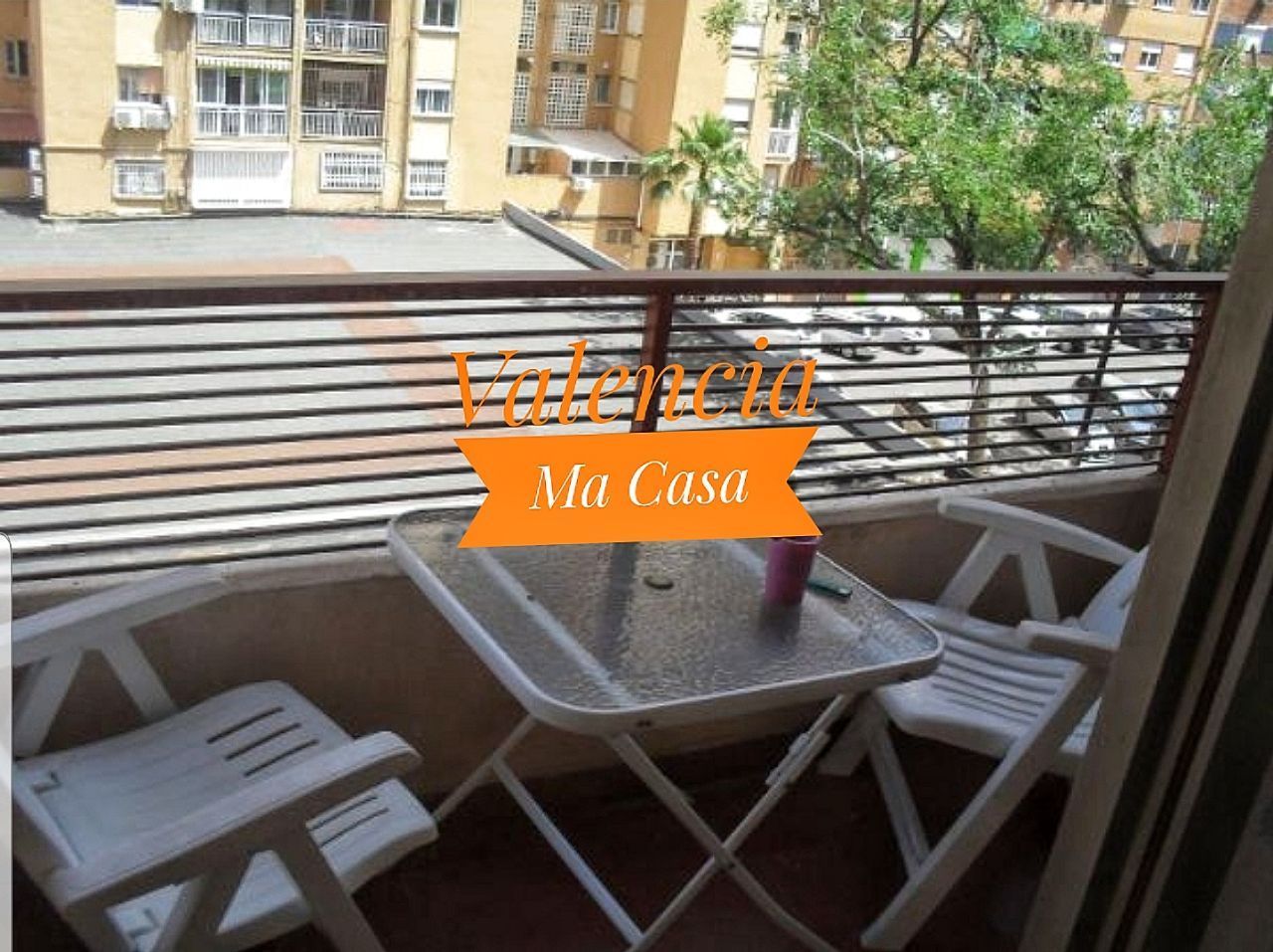 Terraza de Piso de alquiler en  Valencia Capital con Aire acondicionado, Terraza y Trastero