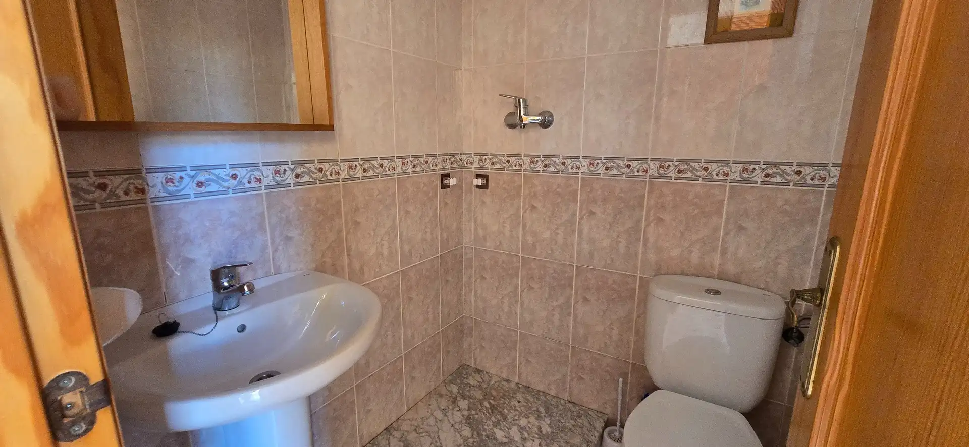 Baño de Casa adosada en venta en L'Alfàs del Pi con Aire acondicionado, Jardín privado y Piscina