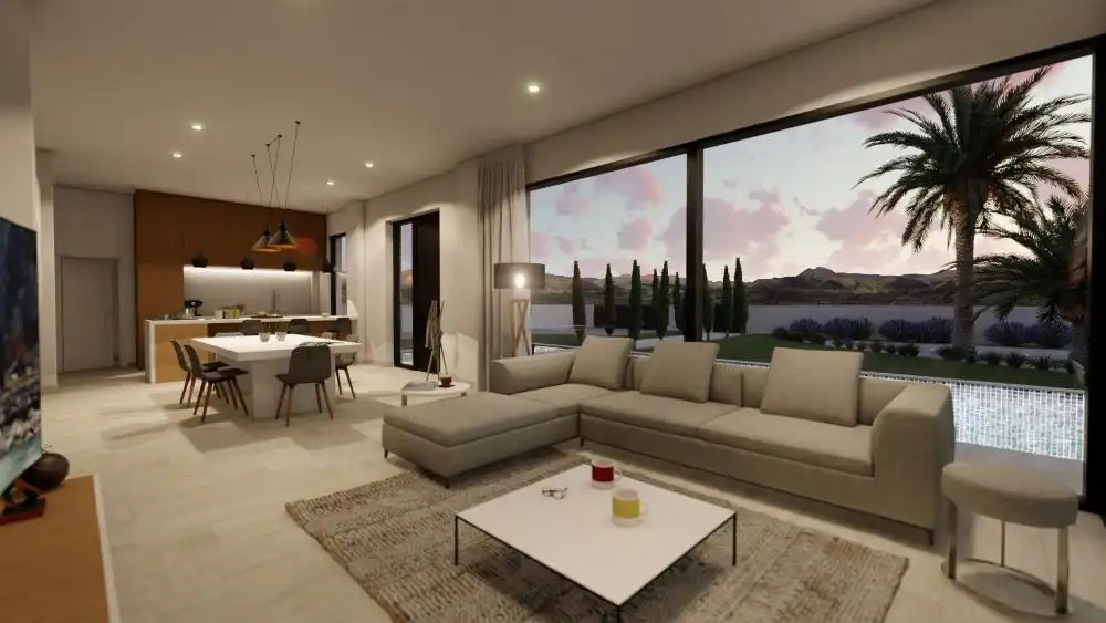 Chalet con piscina en venta en Busot