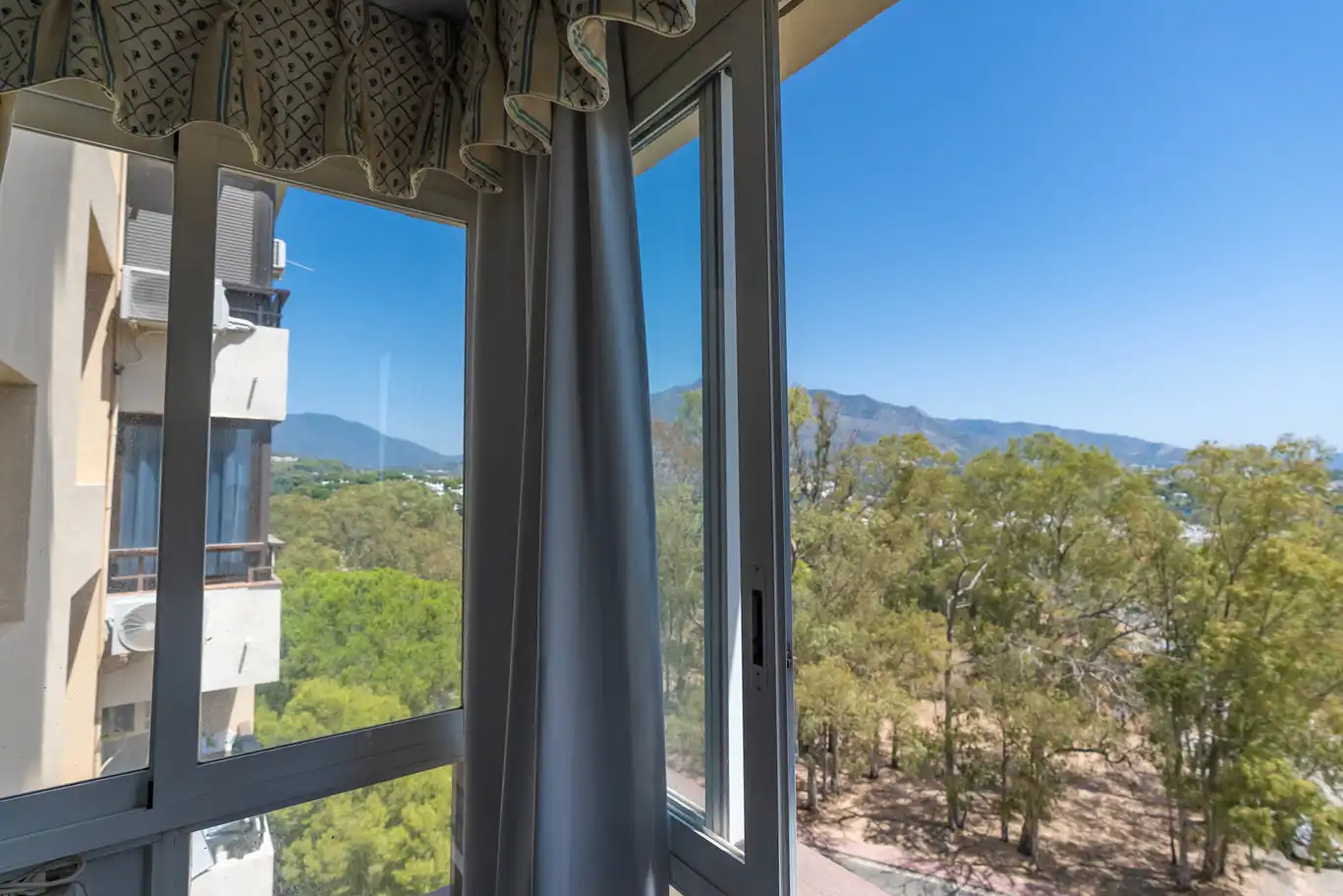 Balcony of Apartments for sale in Marbella  with Swimming Pool and Community pool