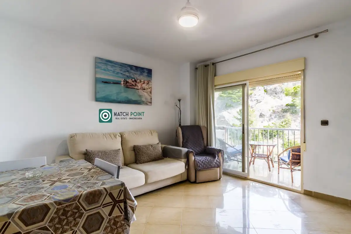 Wohnzimmer von Wohnung zur Miete in Almuñécar mit Möbliert