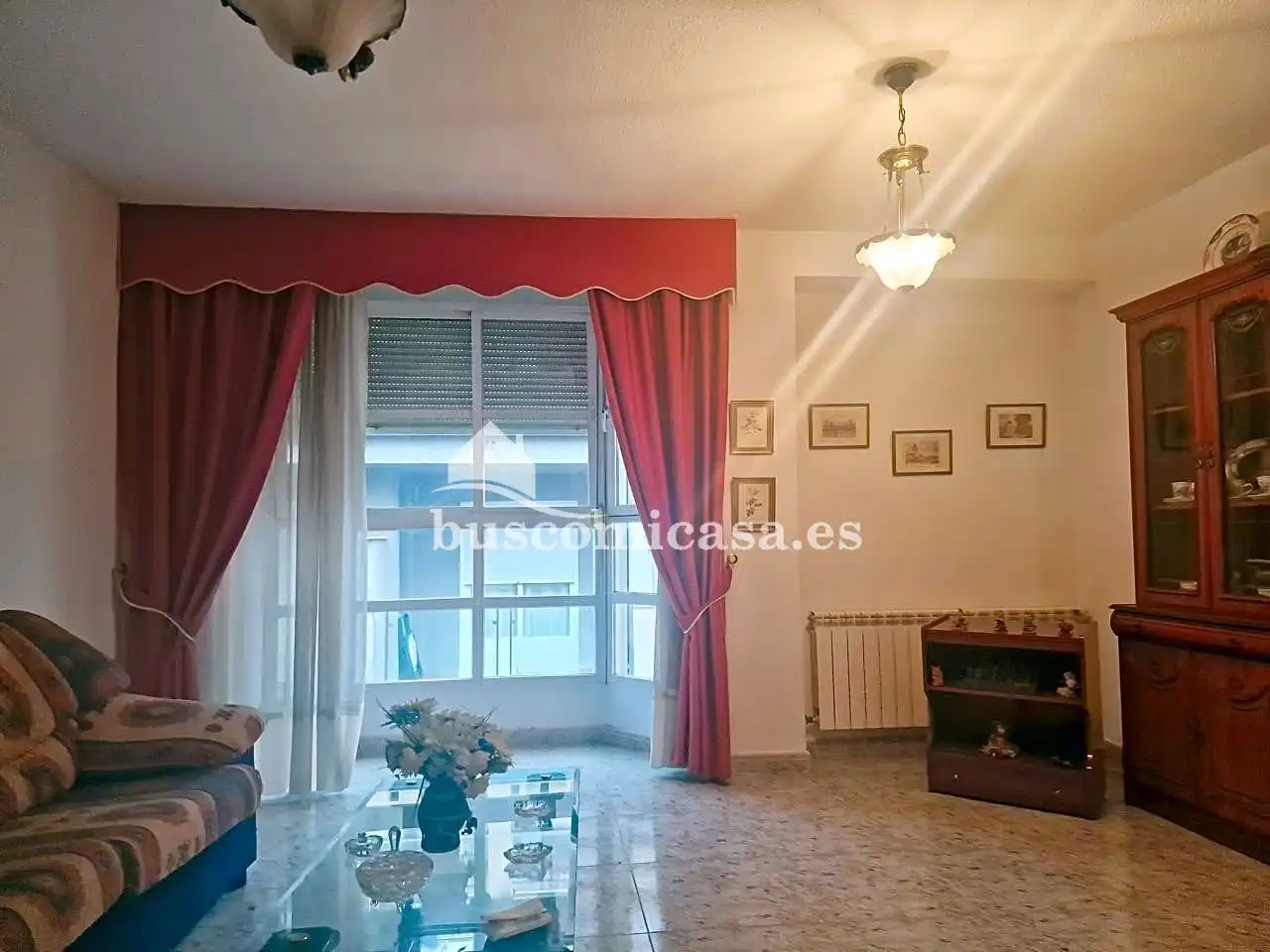 Sala de estar de Piso en venta en Los Villares con Calefacción, Amueblado y Balcón