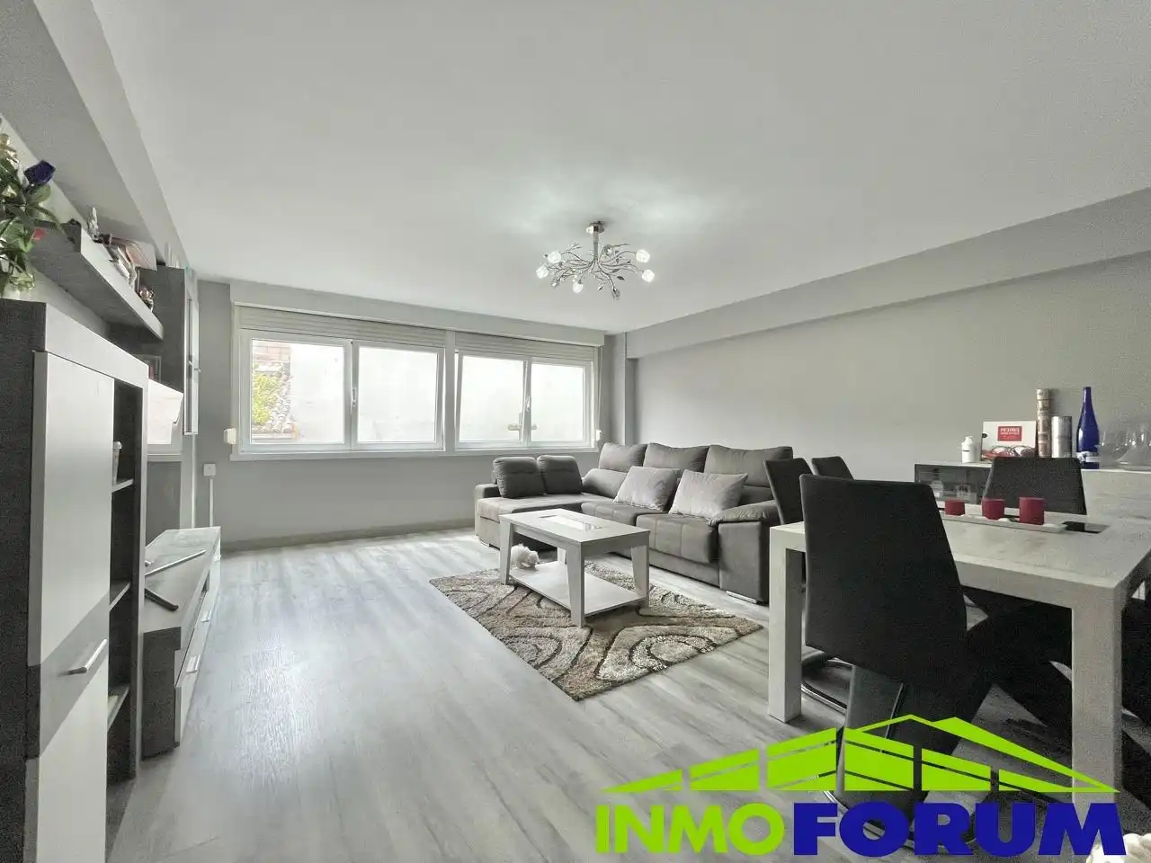 Sala de estar de Piso en venta en A Coruña Capital 