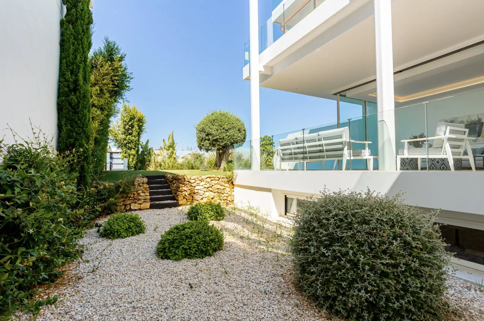 Jardín de Casa o chalet en venta en Marbella con Aire acondicionado, Jardín privado y Terraza