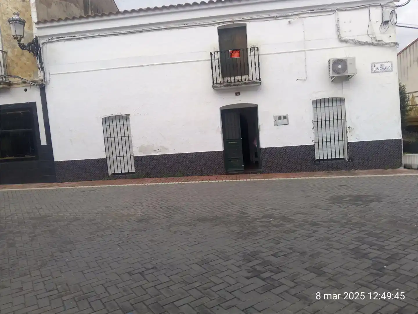 Vista exterior de Pis en venda en La Roca de la Sierra  amb Aire condicionat