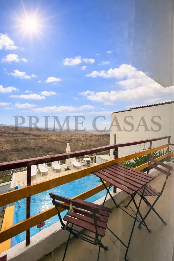 Terraza de Ático de alquiler en San Bartolomé de Tirajana con Jardín privado, Terraza y Amueblado