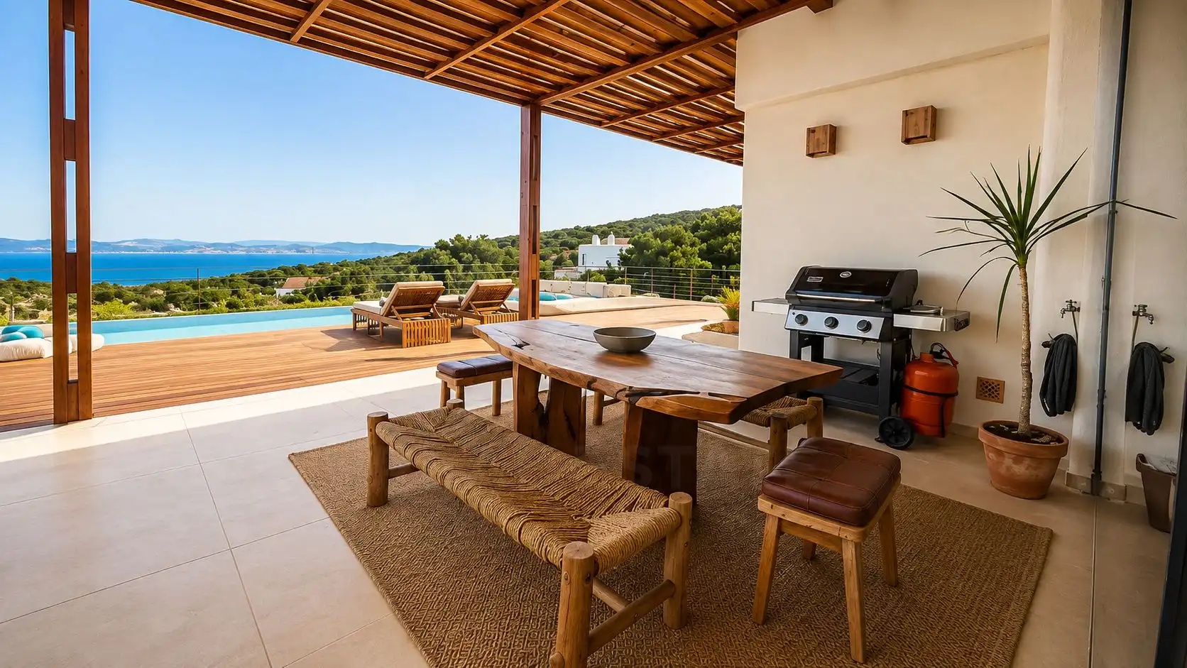Terrace of Houses for sale in Tarifa  with Heating, Terrace and Swimming Pool