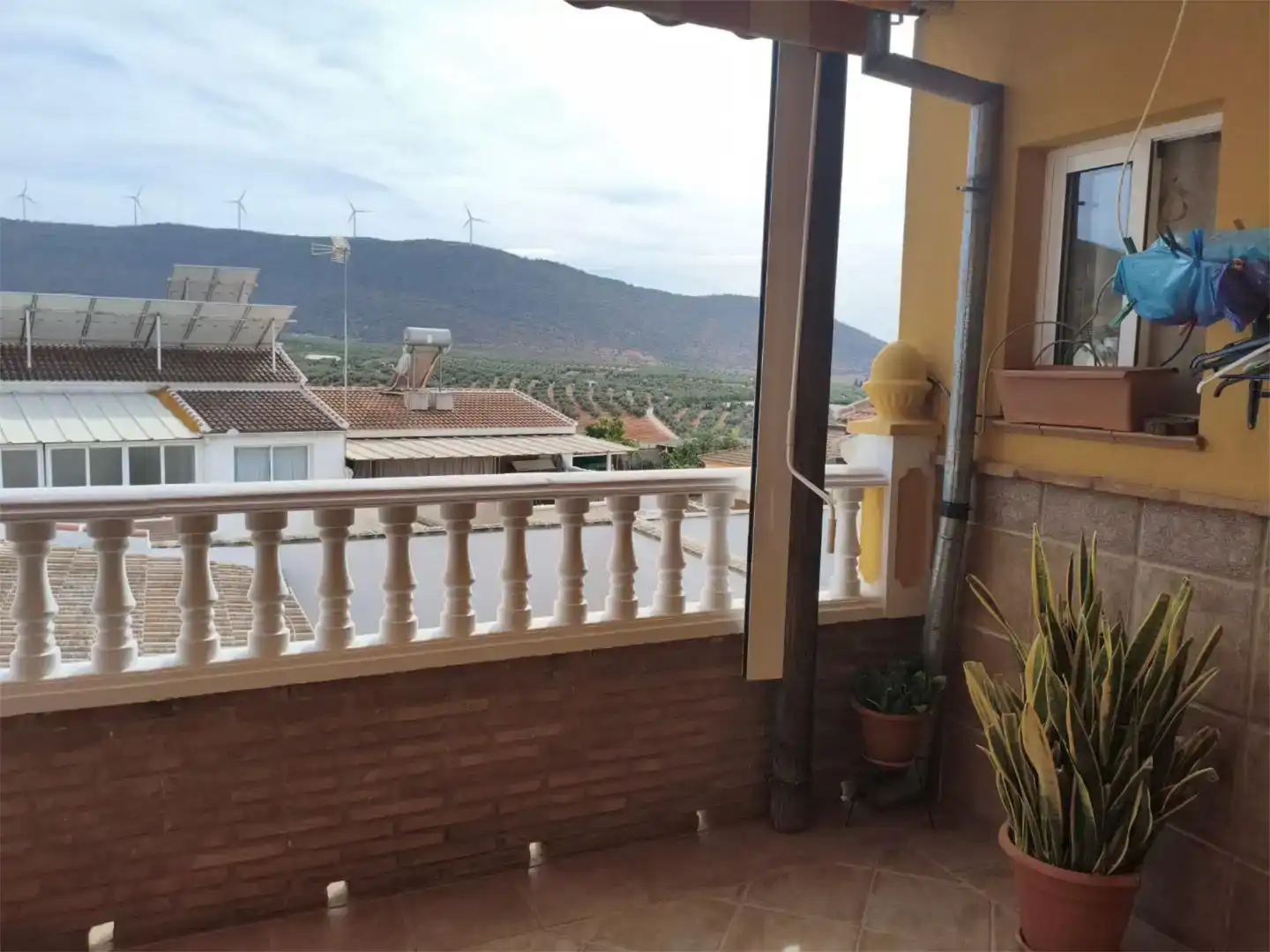 Terrassa de Casa o xalet en venda en Villanueva de Algaidas amb Aire condicionat i Balcó