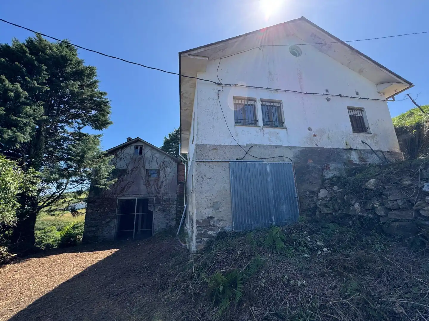 Exterior view of Houses for sale in Tapia de Casariego  with Private garden