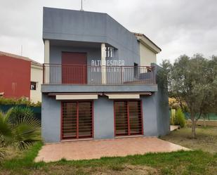 Exterior view of House or chalet for sale in  Valencia Capital  with Terrace, Swimming Pool and Balcony