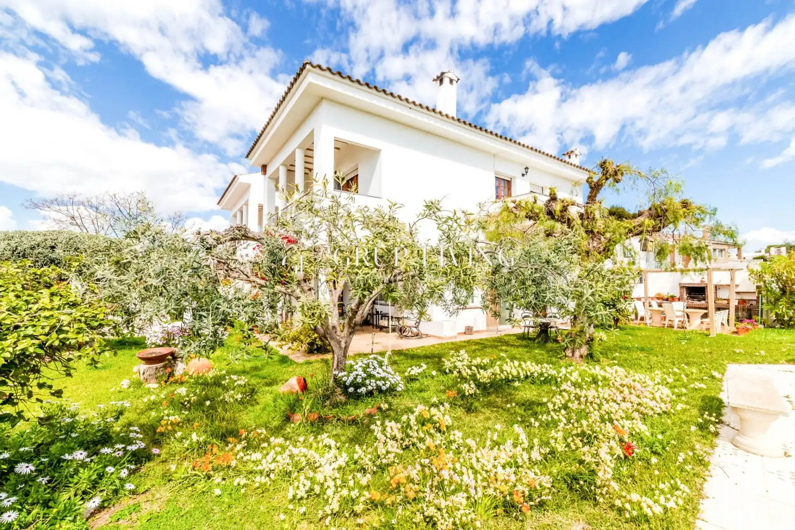 Jardín de Casa o chalet en venta en Vilanova i la Geltrú con Calefacción, Jardín privado y Terraza