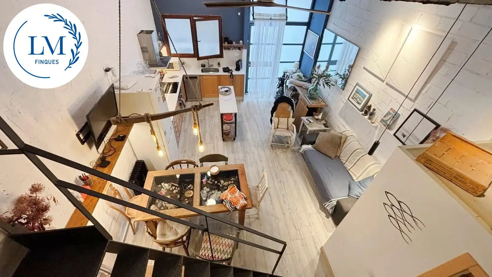 Wohnzimmer von Loft zur Miete in Vilanova i la Geltrú