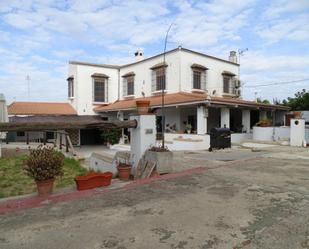 Exterior view of House or chalet for sale in Castilleja del Campo  with Air Conditioner, Heating and Private garden