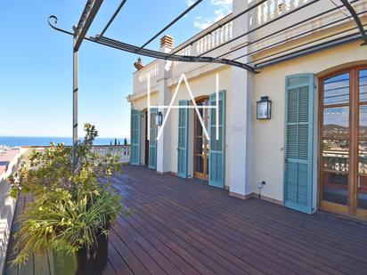 Terrace of Attic for sale in Vilassar de Dalt  with Air Conditioner, Heating and Private garden