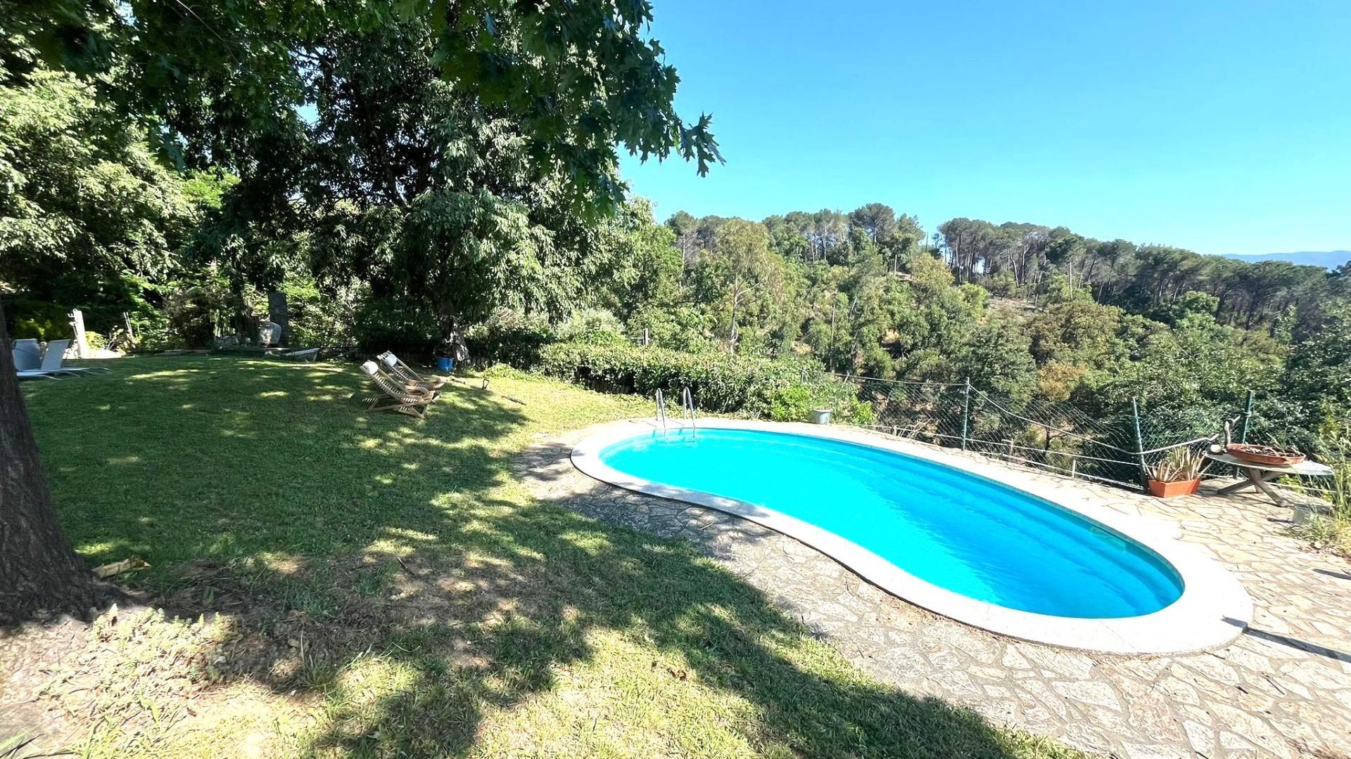 Garden of Country house to rent in Sant Feliu de Buixalleu  with Heating