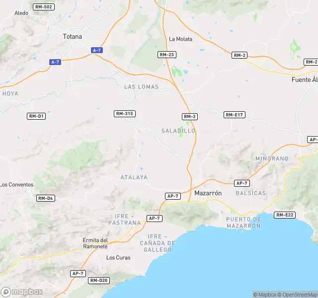 Vista exterior de Piso en venta en Mazarrón