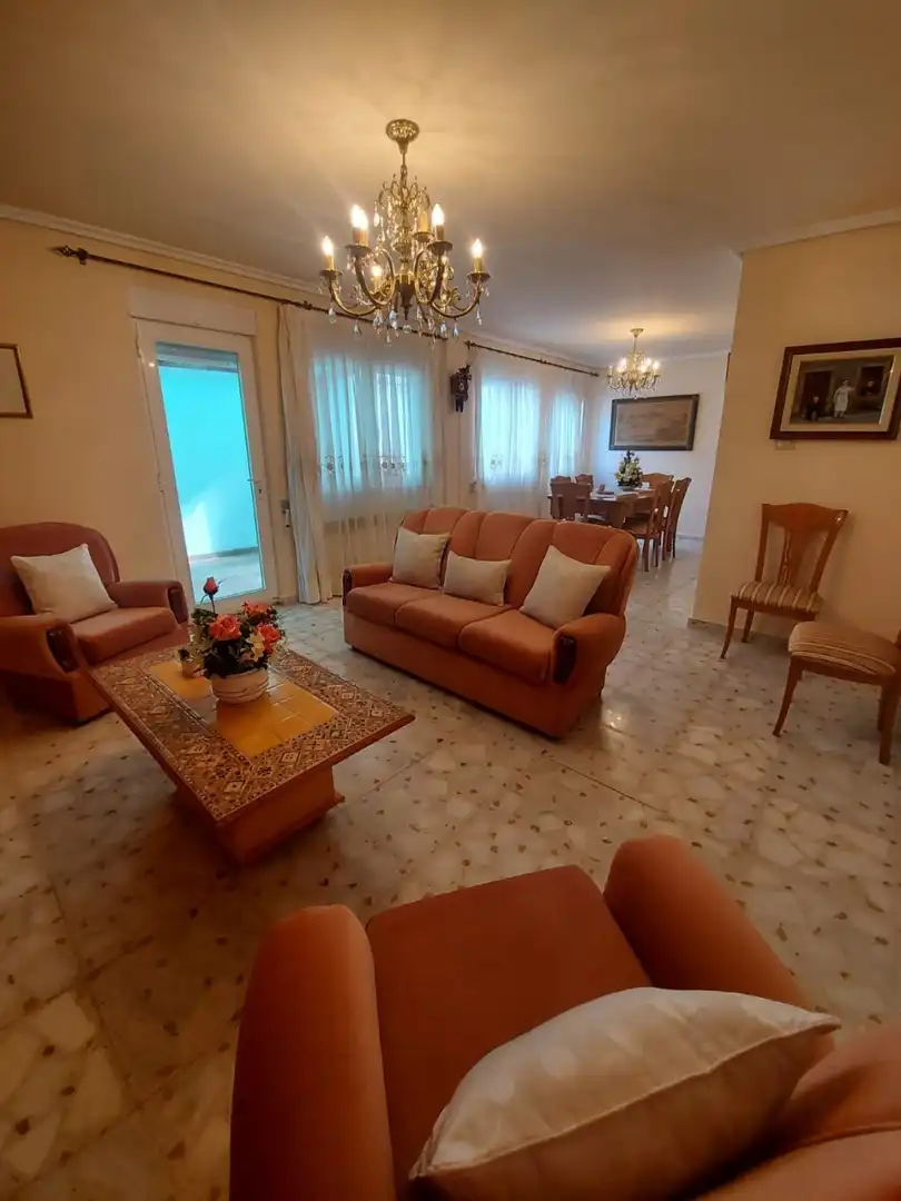 Sala de estar de Casa o chalet en venta en Toreno con Calefacción y Terraza