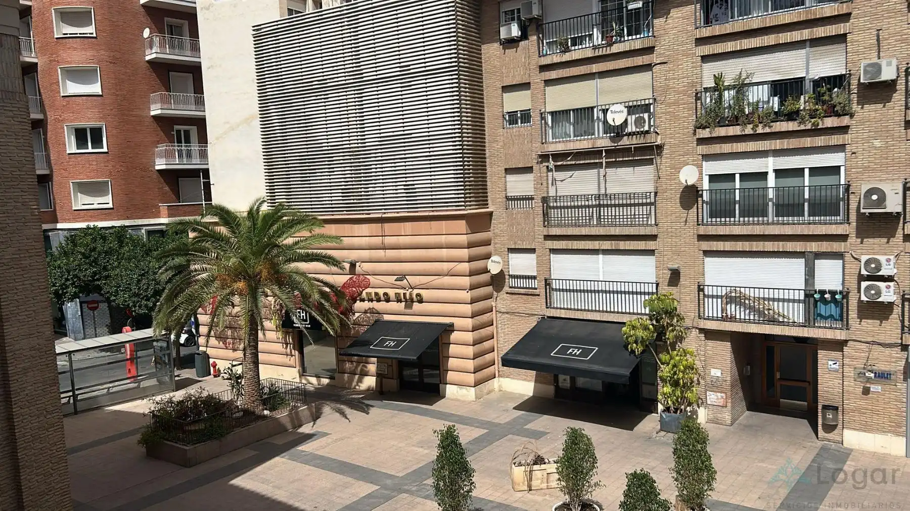 Exterior view of Flat for rent in Murcia  with Air Conditioner, Heating and Parquet flooring