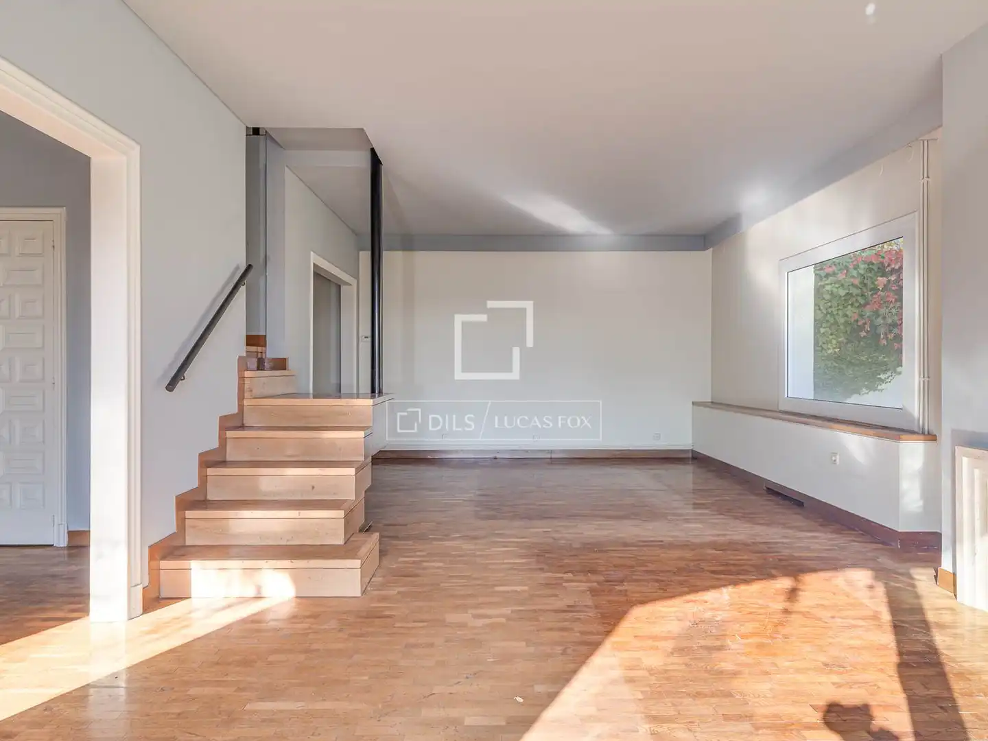 Sala de estar de Casa o chalet de alquiler en Sant Just Desvern con Aire acondicionado, Calefacción y Jardín privado