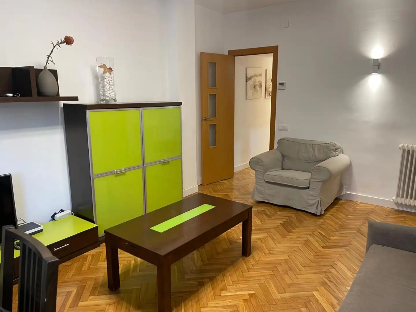 Sala d'estar de Pis en venda en Barcelona amb Calefacció i Balcó