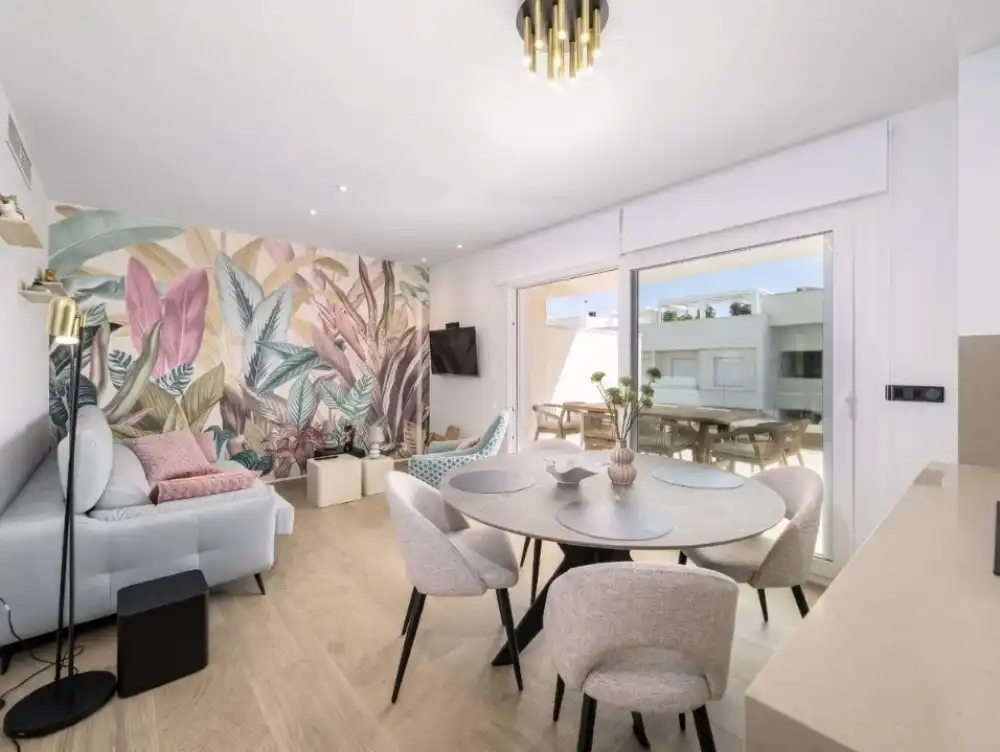 Living room of Ground floor for sale in Algorfa  with Air Conditioner, Heating and Private garden