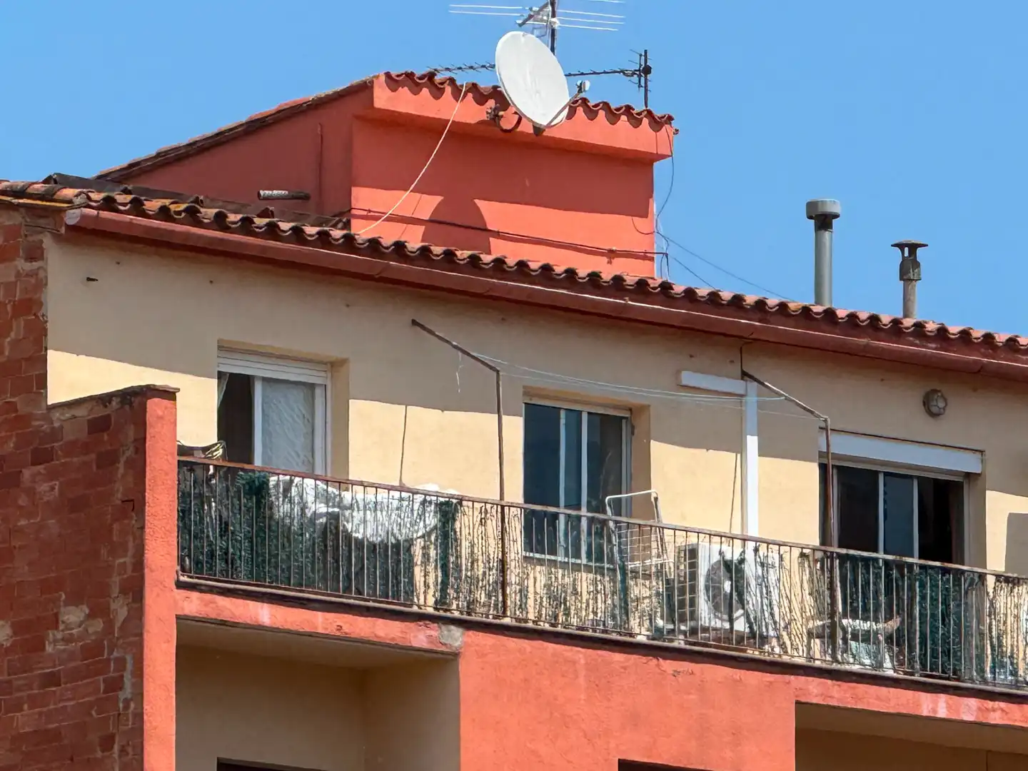 Vista exterior de Pis en venda en Girona amb Aire condicionat, Calefacció i Terrassa