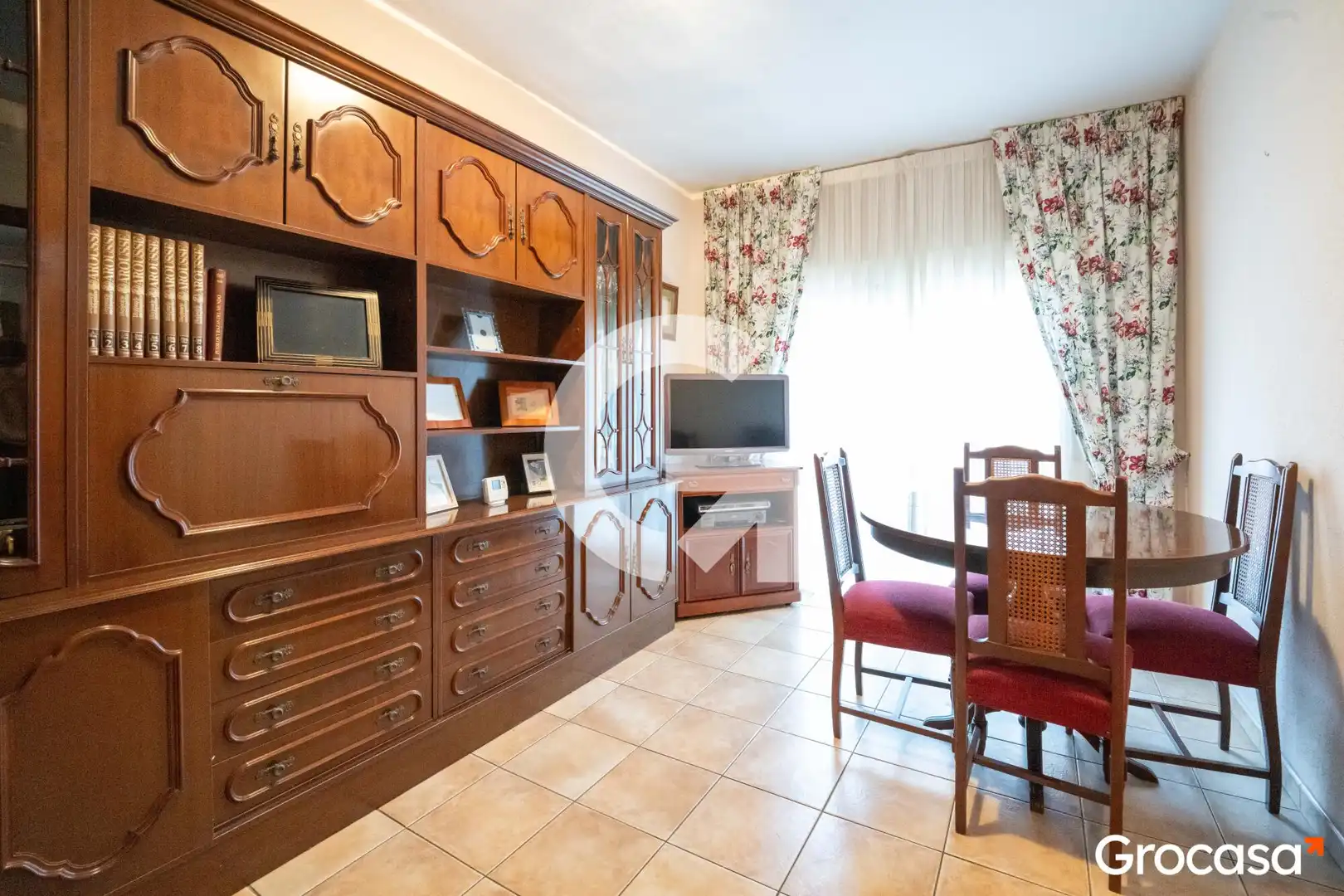 Living room of Flat for sale in Mataró  with Heating, Oven and TV